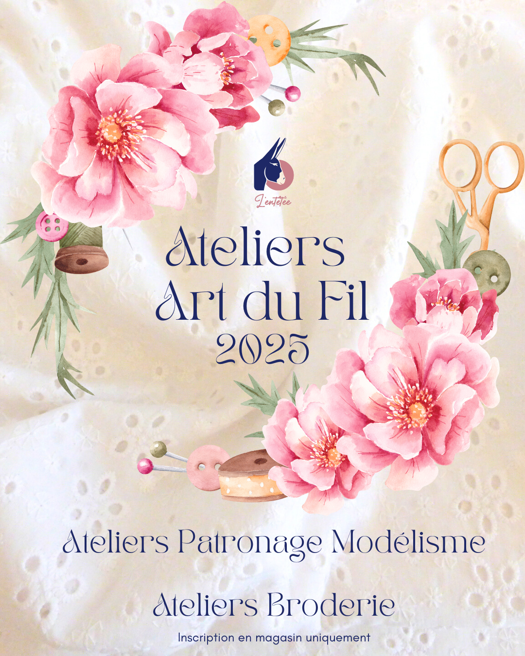 cours de broderie cours modélisme toulouse