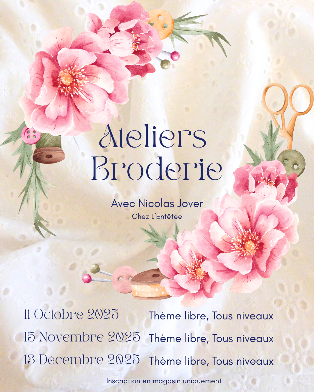 cours broderie toulouse