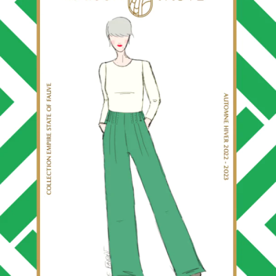 Patron Pantalon Brooklin