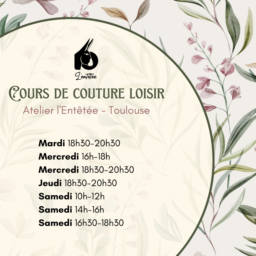 cours de couture Toulouse