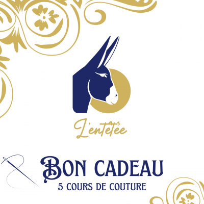 Bon cadeau 5 Cours de couture loisir