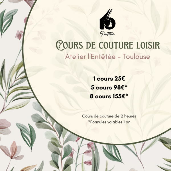 cours de couture Toulouse