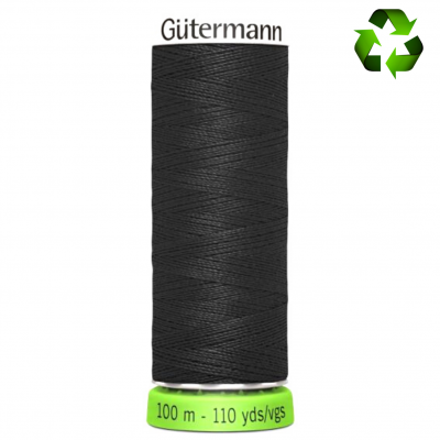 Fil Gütermann recyclé tout textile 100m _ col 000 (noir)